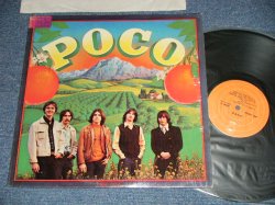 画像1: POCO -  POCO (Matrix # A) PAL-151787 1A B) PBL-151788 1 D ) (Ex+++/Ex+++)  / 1974 Version US AMERICA REISSUE "ORANGE Label" Used LP