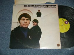 画像1: JOE SOUTH  - GAMES PEOPLE PLAY (Inclede "GAMES PEOPLE PLAY & HUSH") (Ex+/Ex+++) / 1969 US AMERICA  ORIGINAL "GREEN LABEL" Used LP