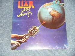 画像1: LIAR - SET THE WORLD OF FIRE (SEALED Cut Out) / 1978 US AMERICA ORIGINAL "BRAND NEW SEALED" LP