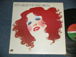 画像1: BETTE MIDLER - THE DIVINE MISS M (Matrix #  A) ST-A-722567 G  PR   B) ST-A-722568 D  AT/GP PR    ) ("PR" Credit at BOTTOM Label)  (Ex++/MINT- EDSP) / 1974 Version  US AMERICA 2nd Press "Large 75 ROCKFELLER Label" Used LP 