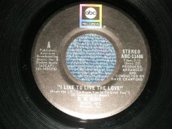 画像1: B.B.KING - A) I LIKE TO LIVE THE LOVE  B) LOVE (Ex++/Ex++ ) / 1973 US AMERICA ORIGINAL Used  7" 45 rpm Single 