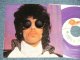 PRINCE - A) WHEN DOVES CRY   B) 17 DAYS (Ex++/Ex+++)  / 1984 US AMERICA ORIGINAL "PURPLE WAX Vinyl" Used 7" 45 rpm Single with PICTURE SLEEVE  