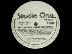 画像1: The DIGRAZIA BROTHERS - McCARTNEY UNLIMITED SONGS  (EUROBEAT) (-/Ex+++) / 1984  US AMERICA ORIGINAL "PROMO ONLY" Used 12" 