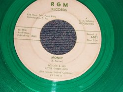 画像1: ROSCOE & His LITTLE GREEN MEN (60's AMERICAN GARAGE!)  - A) MONEY (Vocal)  B) SABRE ROCK (Inst) (Ex++/Ex++) / 1960's US AMERICA ORIGINAL "GREEN WAX Vinyl"  Used 7" Single