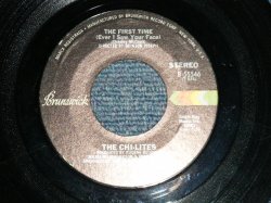 画像1: The CHI-LITES - A) THE FIRST TIME  B) MARRIAGE LICENSE (Ex++/Ex++)  / 1973 US AMERICA ORIGINAL Used 7" 45 rpm Single  