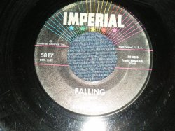 画像1: BOBBY JOHN  - A) FALLING (New Orleans Style NORTHERN)  B) I HOPE YOU FALL IN LOVE WITH ME (NORTHERN)  (VG+++/VG+++)  / 1962 US AMERICA ORIGINAL Used 7" 45 rpm Single  
