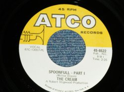 画像1: CREAM  - A) SPOONFULL - PART I B) PART II / 1967 US ORIGINAL Used 7"Single