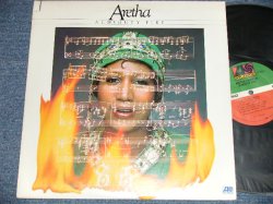 画像1: ARETHA FRANKLIN - ALMIGHTY FIRE ( Matrix # A)ST-A-773999-A AR  ATLANTIC STUDIO'S D.K.  B)ST-A-774000-A  PR ATLANTIC STUDIO'S D.K.  ) (Ex+, Ex++/MINT- STAROFC Cut Out)  / 1978 US AMERICA ORIGINAL 1st Press "GREEN & RED with Small ROCKFELLER Label" Used LP 　