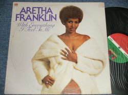 画像1: ARETHA FRANKLIN - WITH EVERYTHING I FEEL IN ME (Ex++/Ex++ )  / 1974 US AMERICA ORIGINAL 1st press Large "75 ROCKFELLER Label" Used LP 