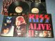  KISS - ALIVE II  (With INNER)  (Matrix #  A) AS-PRC-WEST-1 1  STERLING    B) BS-PRC-WEST-1 1  STERLING    C) CS-PRC-WEST-1 1  STERLING    D)DS-PRC-WEST-1 1   STERLING ) ( Ex/Ex+++ Looks:Ex++)  / 1977 US AMERICA  ORIGINAL Used 2-LP 