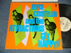 画像1: ELVIS COSTELLO - GET HAPPY （Ex++/Ex+++ Looks:Ex+) / 1980 WEST-GERMANY ORIGINAL Used  LP