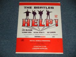 画像1: The BEATLES - HELP!  : MOVIE BOOK（MINT-) / UK ENGLAND "REPRICA" Used Book 