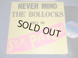 画像1: SEX PISTOLS - NEVER MIND THE BOLLOCKS (Ex++/Ex++  A-6:Ex-) / 1977 UK ENGLAND 2nd Press Version 12 Tracks" Used LP