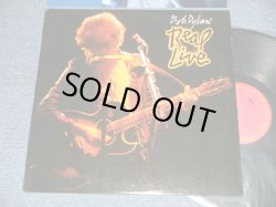 画像1: BOB DYLAN - REAL LIVE (Matrix # A) PAL 39944-1L TML-M  P(A)   B) PBL 39944-1K TML-S  P(A)  ) (Ex++/MINT-)  / 1984 US AMERICA ORIGINAL Used  LP  