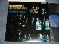 画像1: ROLLING STONES - GOT LIVE IF YOU WANT IT! (Matrix  # A)ZAL-7517-19  8-16-71  Bell Sound sf  B)ZAL-7518-12  8-16-71  Bell Sound sf ) (Ex+++/MINT- Looks:Ex+++)  / 1971 Version? US AMERICA  2nd Press "UN-GLOSSY BLUE Label" stereo Used LP 