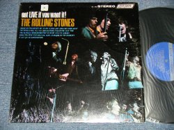 画像1: ROLLING STONES - GOT LIVE IF YOU WANT IT! (Matrix  # A)ZAL-7517-1E W  Bell Sound  MR ▵9822  B)ZAL-7518-20 W  Bell Sound sf ) (Ex+++/Ex+++)  / 1 US AMERICA  ORIGINAL  2nd Press "UN-GLOSSY BLUE Label" stereo Used LP 