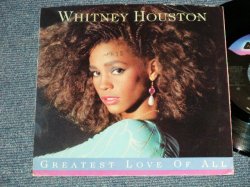 画像1: WHITNEY HOUSTON - A) GREATEST LOVE OF ALL  B) GREATEST LOVE OF ALL (Ex+++/MINT- STPOFC)  / 1987 US AMERICA ORIGINAL "PROMO ONLY SAME FLIP" Used 7" 45 rpm Single with PICTURE SLEEVE  