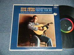 画像1: BUCK OWENS - YOU'RE FOR ME ( Ex, Ex+/Ex++  Looks:Ex+ TEAR) / 1962 US AMERICA  ORIGINAL "BLACK with RAINBOW CAPITOL Logo on Top label" MONO Used LP 