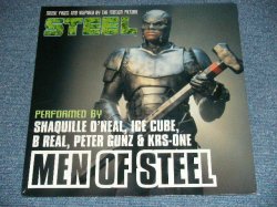 画像1: SHAQUILLE O'NEAL and ICE CUBE And B Real And Peter Gunz And KRS-One - MEN OF STEEL (SEALED) / 1997 US AMERICA ORIGINAL "BRAND NEW SEALED" 12"