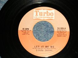 画像1: LINDA JONES - A) LET IT BE ME  B) DON'T GO (DEEP SOUL / Northern ballad) (Ex+++/Ex+++) / 1972 US AMERICA ORIGINAL Used 7"45 