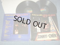 画像1: SONNY & CHER -  LIVE IN LAS VEGAS VOL.2 (Ex++/MINT-) /1973 US AMERICA ORIGINAL STEREO Used  2 LP's 