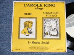 画像1: CAROLE KING - A) PIERRE B) CHICKEN SOUP WITH RICE (Ex++/Ex++)  1975 US AMERICA  ORIGINAL Used  7" 45 Single  with PICTURE SLEEVE