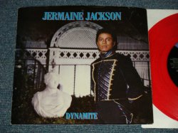 画像1: JERMAINE JACKSON - A) DYNAMITE B) DYNAMITE (Ex++/MINT-)  / 1984 US AMERICA ORIGINAL  "PROMO ONLY SAME FLIP" "RED WAX Vinyl" Used 7"45  with PICTURE SLEEVE