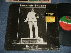 画像1: JAMES LUTHER DICKINSON - DIXIE FRIED (Ex/MINT- CutOut for PROMO, EDSP)  / 1972 US AMERICA ORIGINAL "PROMO" Used LP 