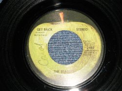 画像1: The BEATLES -  A) GET BACK  B) DON'T LET ME DOWN (Ex+/Ex+ WOL) ) / 1969 US AMERICA ORIGINAL Used 7" Single  