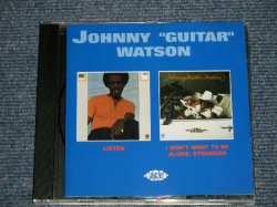 画像1: Johnny "Guitar" Watson - Listen / I Don't Want To Be Alone, Stranger (MINT-/MINT) / 1992 UK ENGLAND ORIGINAL Used CD 