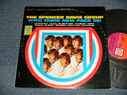 画像1: THE SPENCER DAVIS GROUP - WITH THEIR NEW FACE ON (Ex+/Ex++ Looks:Ex+++) / 1968 US AMERICA ORIGINAL STEREO 2nd Press "PINK & ORANGE Label" Used LP 