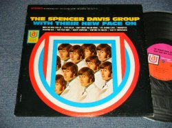 画像1: THE SPENCER DAVIS GROUP - WITH THEIR NEW FACE ON (Ex++/Ex++ Looks:Ex+++) / 1968 US AMERICA ORIGINAL STEREO 2nd Press "PINK & ORANGE Label" Used LP 