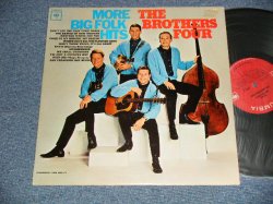 画像1: BROTHERS FOUR - MORE BIG FOLK HITS (Ex++/MINT-) / 1964 US AMERICA ORIGINAL 1st Press "2 EYE's With GUARANTEED HI-FIDELITY Label" MONO Used LP 