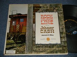 画像1: JOHNNY CASH & Jeannie C. Riley - ROCK ISLAND LINE (Ex+/Ex++ SEAMEDSP, STOFC) /  US AMERICA ORIGINAL  Used LP  