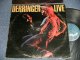 DERRINGER (RICK DERRINGER) - LIVE :With Custom Inner (VG++/Ex+ EDSP) /1977 US AMERICA ORIGINAL Used LP  