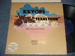 画像1: ZZ TOP - WORLD WIDE TEXAS TOUR (PROMO ONLY RADIO SAMPLER) (Ex++/MINT- EDSP)  / 1976 US AMERICA ORIGINAL "PROMO ONLY" Used LP