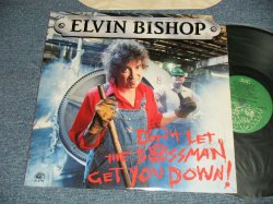 画像1: ELVIN BISHOP - Don't Let The Bossman Get You Down (MINT-/MINT CUTOUT) /1991 US AMERICA ORIGINAL Used LP 
