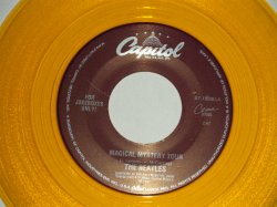 画像1: The BEATLES - A) MAGICAL MYSTERY TOUR B) THE FOOL ON THE HILL (for JUKEBOX) (NEW)/ 1996 US AMERICA REISSUE "GOLD WAX/Vinyl" "BRAND NEW" 7" Single