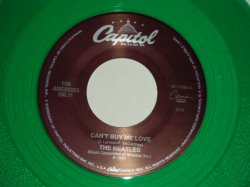 画像1: The BEATLES - A) CAN'T BUY ME LOVE  B) YOU CAN'T DO THAT (for JUKEBOX) (NEW)/ 1994 US AMERICA REISSUE "green WAX/Vinyl" "BRAND NEW" 7" Single