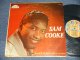 SAM COOKE - SAM COOKE (Debut Album) (Ex-/Ex++ TAPESEAM) / 1958 US AMERICA ORIGINAL 1st Press "COLOR Label" MONO Used LP  