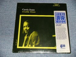 画像1: CURTIS JONES - TROUBLE BLUES (LARGE SEAL)  (SEALED) / 1987 US AMERICA REISSUE "BRAND NEW SEALED" LP