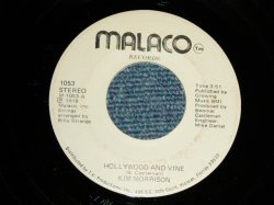画像1: KIM MORRISON - A) HOLLYWOOD AND VINE  B) ON E IN A MILLION (Ex++/Ex++) / 1978 US AMERICA ORIGINAL Used 7" Single 