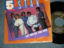 画像1: 5 FIVE STAR - LET ME BE THE ONE A)  Edited Version  B) Edited Philadelphia Remix (Ex/MINT-) / 1985 US AMERICA ORIGINAL Used 7"45  Single  with PICTURE SLEEVE 