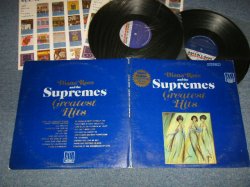 画像1: DIANA ROSS and THE SUPREMES - GREATEST HITS (Ex+++/Ex+++ Looks:MINT- EDSP)/ 1967 US AMERICA ORIGINAL Used 2-LP  