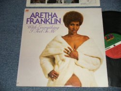 画像1: ARETHA FRANKLIN - WITH EVERYTHING I FEEL IN ME (MINT-/MINT- CUTOUT)  / 1974 US AMERICA ORIGINAL 1st press "Large 75 ROCKFELLER Label" Used LP 