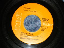 画像1: NILSON - A) WITHOUT YOU   B) GOTTA GET UP  (Ex+++/Ex+++) / 1971 US AMERICA ORIGINAL Used 7" Single 