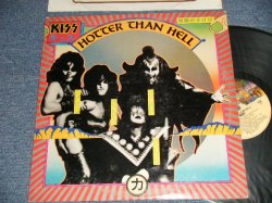 画像1: KISS - HOTTER THAN HELL (Ex+/Ex+++) / 1976 Version US AMERICA "2nd Press Label" Used LP