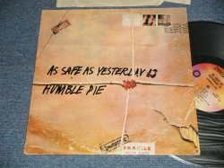 画像1: HUMBLE PIE - AS SAFE AS YESTERDAY IS (Matrix #A) IMOCS-101A-1 A4 ⟟  Rx B) IMOCS-101B-1 A2 ⟟  Rx  ) (Ex+/Ex+++ Looks:MINT- EDSP) /1969 US AMERICA ORIGINAL Used LP