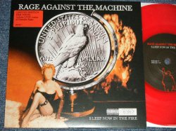 画像1: RAGE AGAINST THE MACHINE - A) SLEEP NOW IN THE FIRE  B) GUERRILLA RADIO (LIVE) (NEW) / 2000 UK ENGLAND ORIGINAL "LIMITED # 0307"  "RED WAX Vinyl" "BRAND NEW" 7" 45rpm Single  With PICTURE SLEEVE