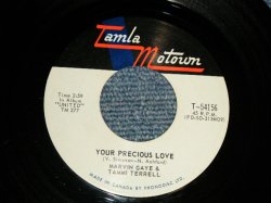 画像1: MARVIN GAYE & TAMMY TERRELL - A) YOUR PRECIOUS LOVE  B) HOLD ME OH MY DARLING  (Ex++/Ex+) / 1967 CANADA ORIGINAL Used 7" 45 rpm Single  